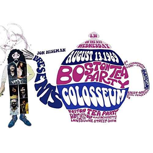 CD cover for Colosseum's 1969 live album at Boston Tea Party.