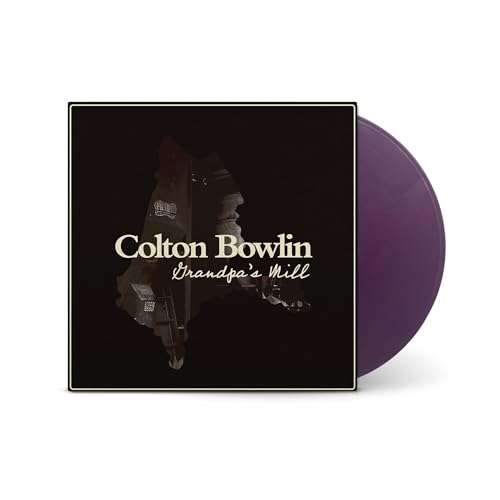 Vinyl record and album cover for Colton Bowlin’s “Grandpa’s Mill.”