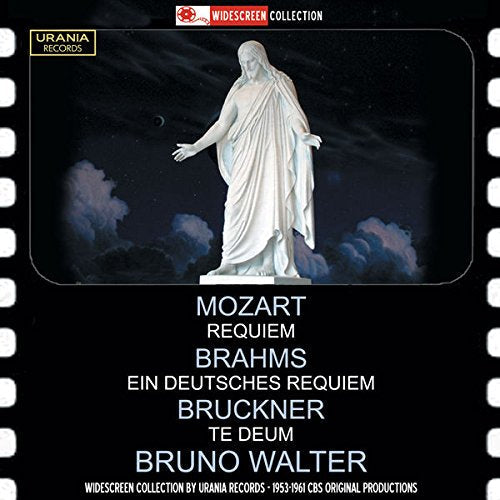 "CD cover featuring a white statue against a dark, cloudy background with filmstrip border."