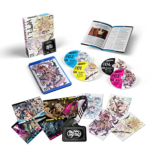 “Combatants Will Be Dispatched!” Blu-ray limited edition with art cards and discs.