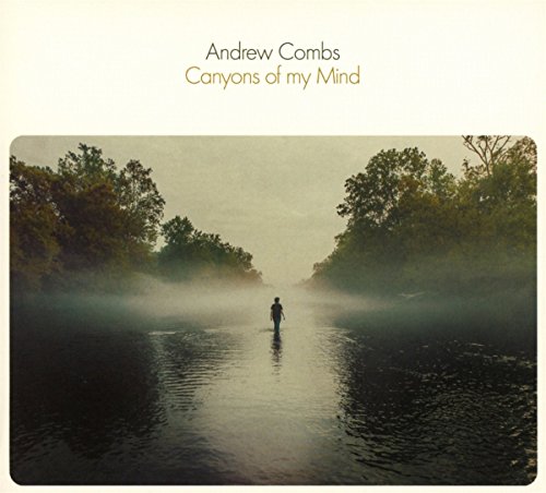 CD cover: lone figure wading through misty water between trees.