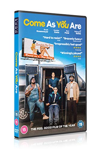 DVD cover for Come As You Are featuring three people standing by a van.