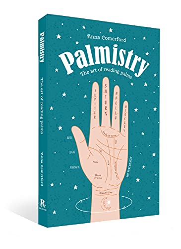 Book cover featuring an illustration of a palm with labeled lines and features.