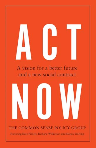 Red book cover with large white text: “ACT NOW”, authors listed below.