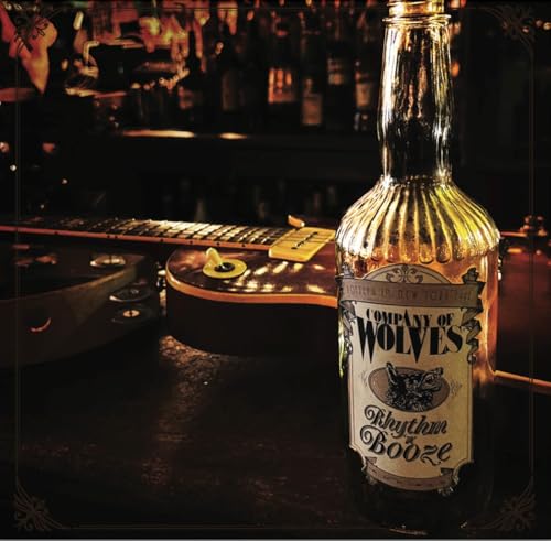 CD cover with a bottle, guitar, and dimly lit bar background.