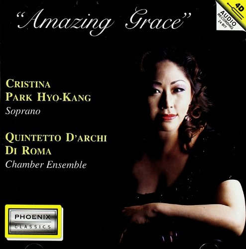 CD cover featuring soprano Cristina Park Hyo-Kang in formal attire.