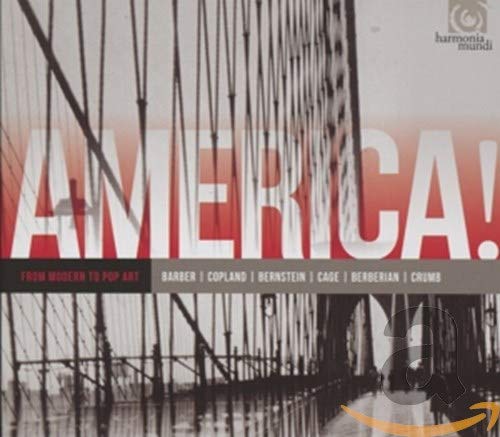 CD cover for "America: From Modern to Pop Art" featuring a bridge.
