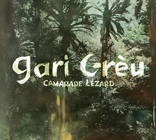 CD cover for “Camarade Lézard” with a jungle scene and text.
