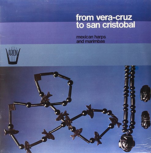 Vinyl record cover: blue background with black stylized figures and text.