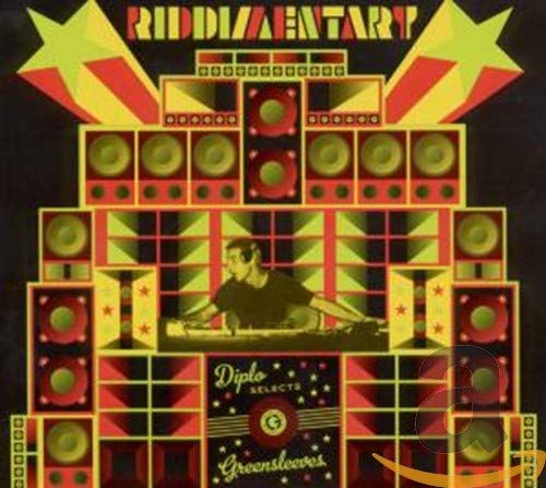 CD cover: DJ at sound system with speakers and bright graphics.