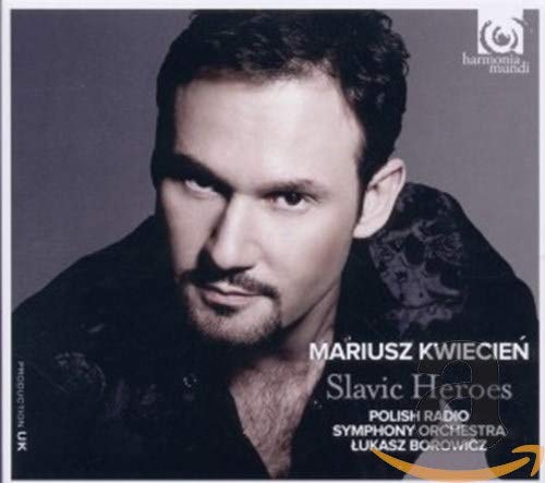CD cover featuring a portrait of opera singer Mariusz Kwiecien.