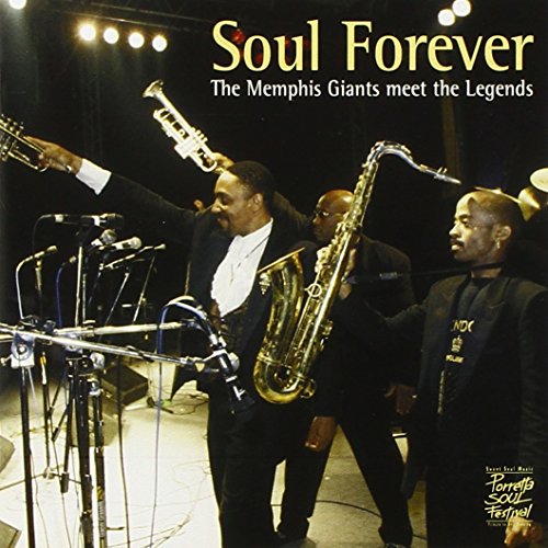 CD cover featuring three musicians playing brass instruments on stage.
