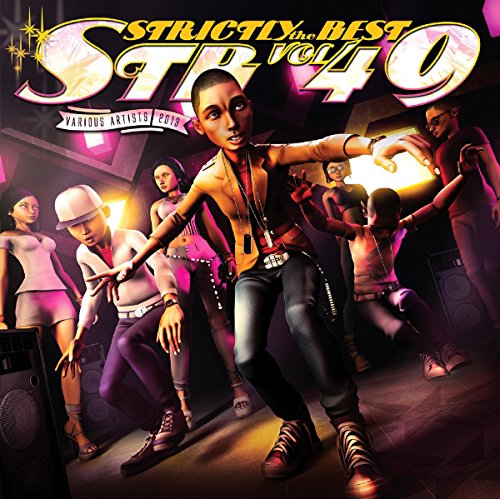 “Strictly The Best Vol. 49” CD cover with animated people dancing.