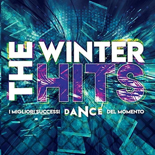 CD cover for “The Winter Hits” with abstract blue and purple design.