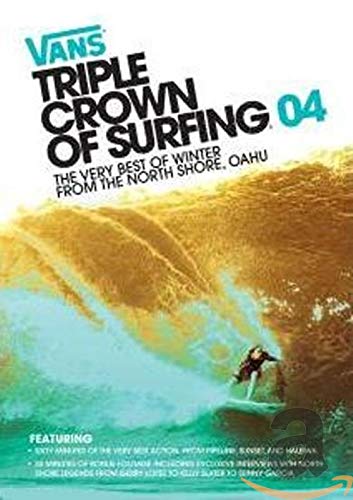 CD cover for “Triple Crown Of Surfing” featuring a surfer in a wave.