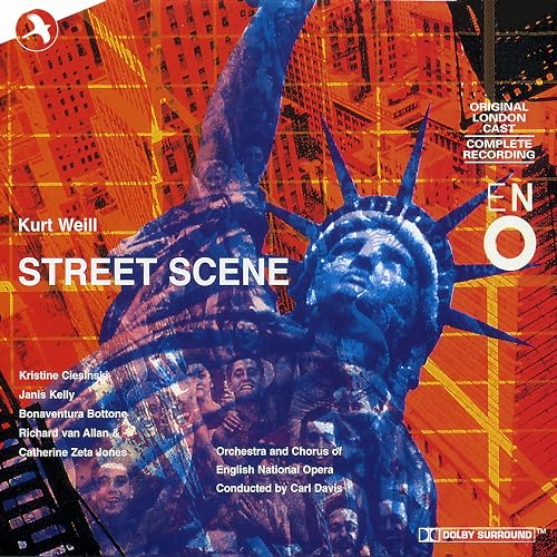 CD cover for "Street Scene" featuring Statue of Liberty imagery.