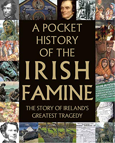 Book cover with title and a border of historical images and portraits.