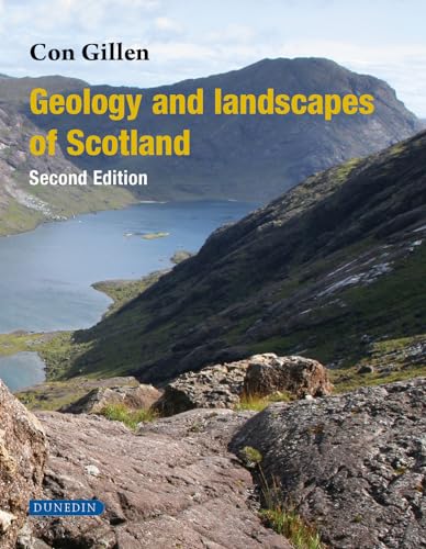 Book cover: "Geology and Landscapes of Scotland" with a mountain scene.