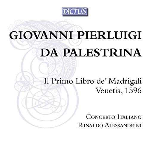 CD cover for Palestrina’s “Il Primo Libro de’ Madrigali” by Concerto Italiano.