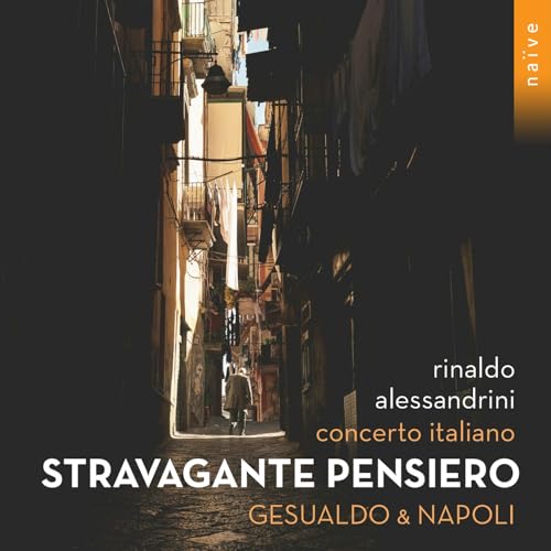 CD cover showing a person walking down a narrow, shadowed Italian alleyway.