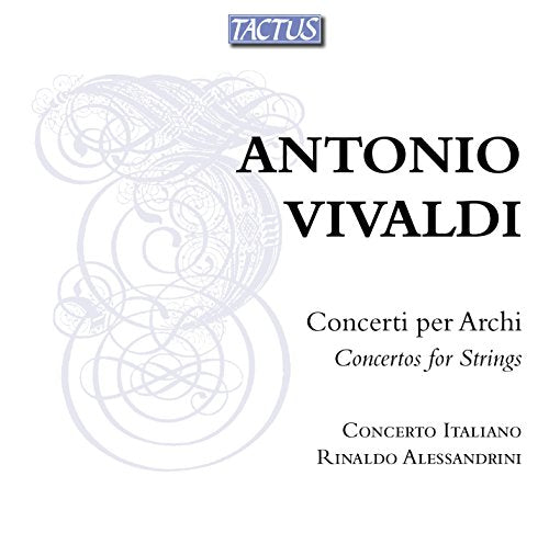 CD cover for Vivaldi’s Concertos for Strings by Concerto Italiano.