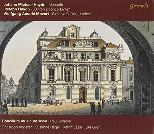 CD cover featuring a detailed, vintage illustration of a grand building.
