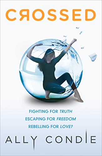 Book cover: woman inside a cracked, transparent sphere.