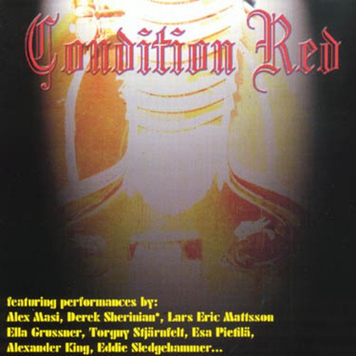 CD cover for "Condition Red" with red title and abstract imagery.