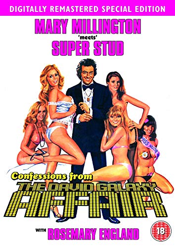 DVD cover art showing a man in a suit surrounded by five women.