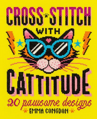 Bright yellow book cover featuring a cool cat wearing sunglasses.