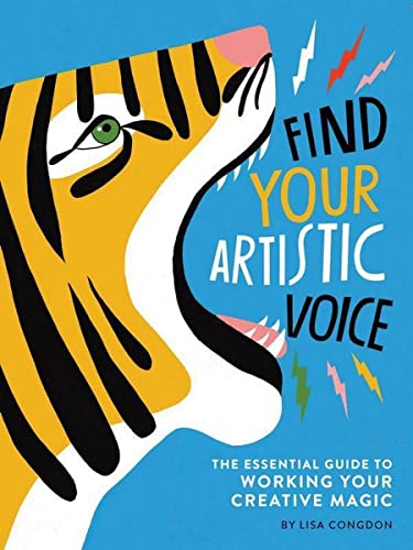 Book cover with illustrated tiger head and bold blue and yellow text.