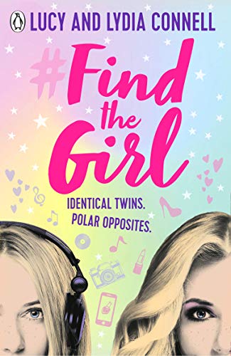 Book cover featuring two blonde girls and pink, sparkly title text.