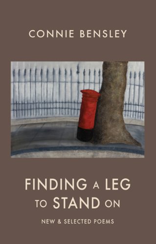 Book cover with a tree, red postbox, and wrought iron fence.