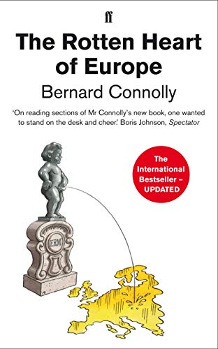 Book cover: "The Rotten Heart of Europe" with statue and map imagery.