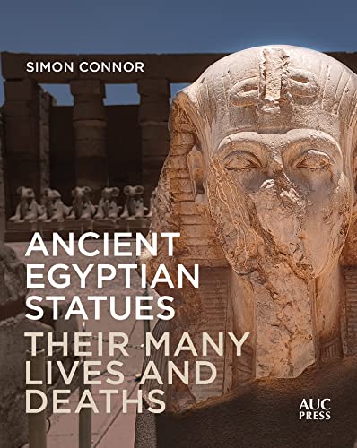 Book cover featuring a weathered Egyptian statue head and temple ruins.