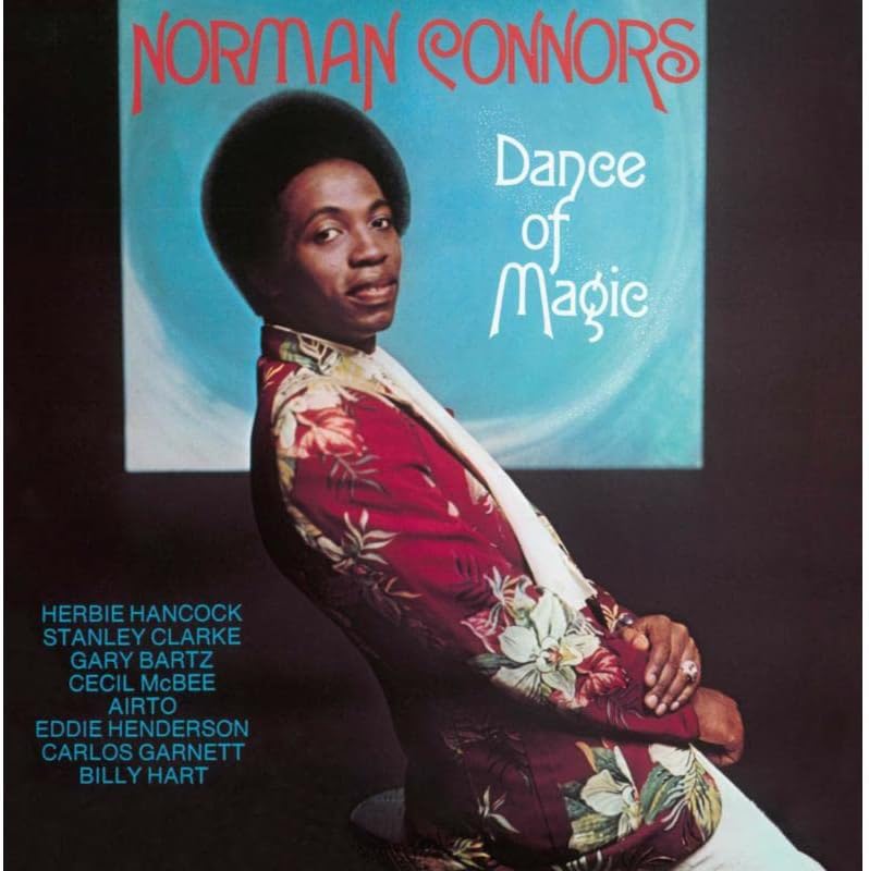 Norman Connors album cover, portrait of a man in a floral jacket.