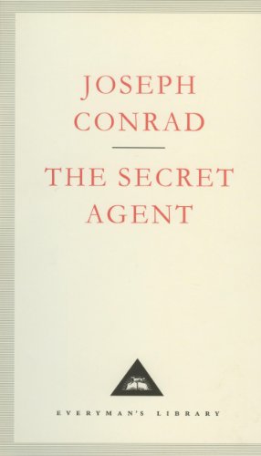 Book cover: “The Secret Agent” by Joseph Conrad, Everyman’s Library edition.