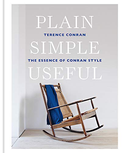 Book cover: "Plain Simple Useful" with image of a wooden rocking chair.