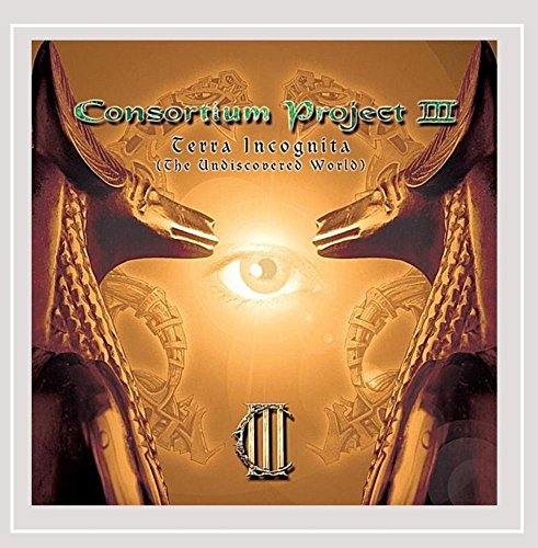 CD cover with an eye centered between ornate, metallic, arching shapes.