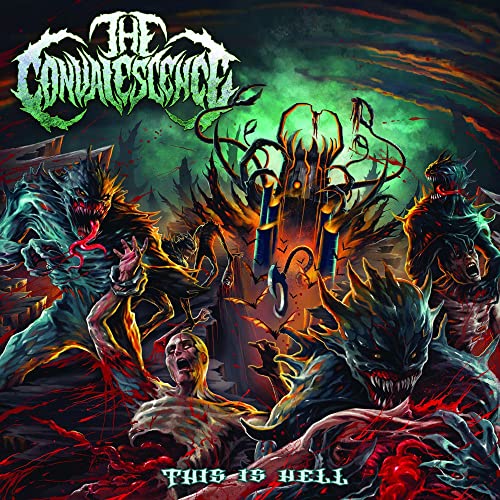 CD cover for "This Is Hell" by The Convalescence, featuring dark fantasy art.