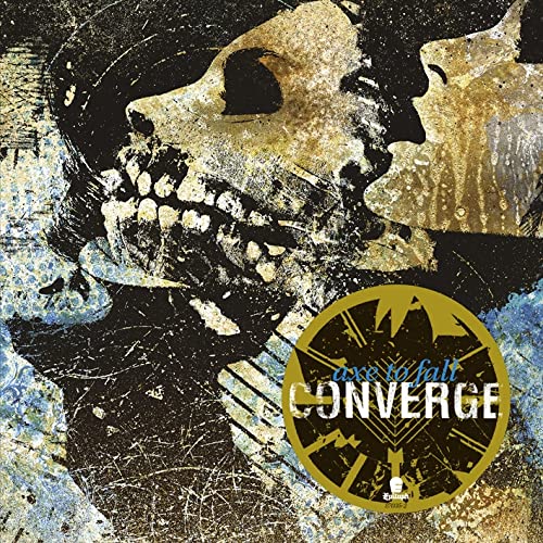 CD case for Converge's "Axe To Fall" album, dark cover art.