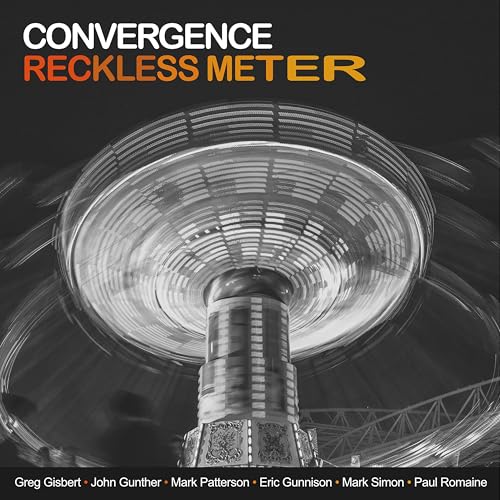 CD cover for “Convergence - Reckless Meter” featuring a blurred amusement park ride.