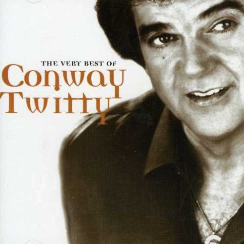CD cover featuring a close-up portrait of country singer Conway Twitty.