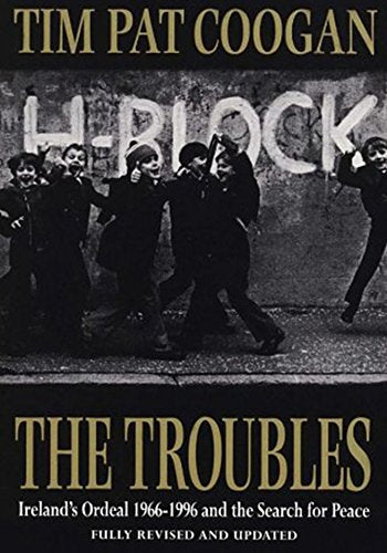 Book cover featuring black and white photo of children before H-BLOCK graffiti wall.