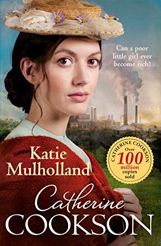 Book cover: young woman in bonnet, industrial landscape background.