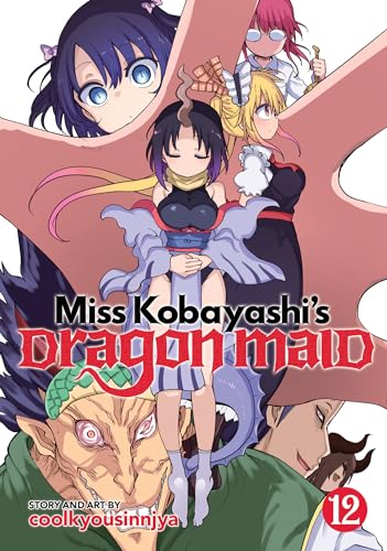 Manga cover featuring colorful anime characters and a dragon’s wing.