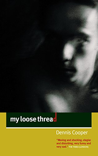 Book cover featuring a shadowed face, the title, and author name Dennis Cooper.