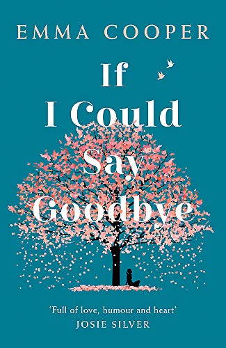 Book cover with a blossoming tree and a silhouetted figure below.