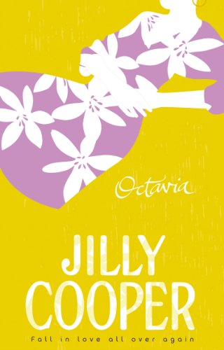 Book cover with floral design, title “Octavia” and author “Jilly Cooper”.