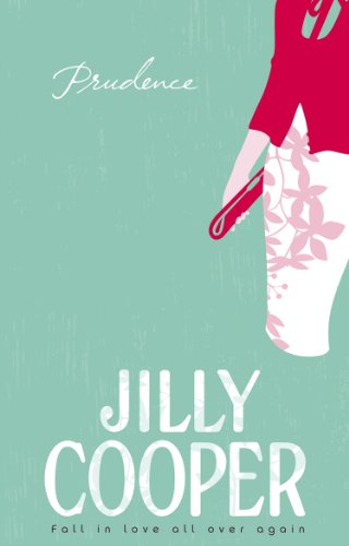 Book cover for "Prudence" by Jilly Cooper, featuring a woman in red.